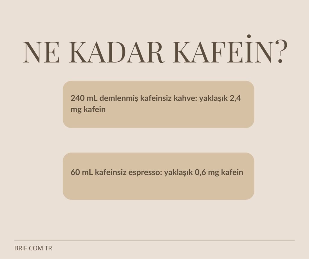 Kafeinsiz kahve hamilelikte ne kadar güvenli