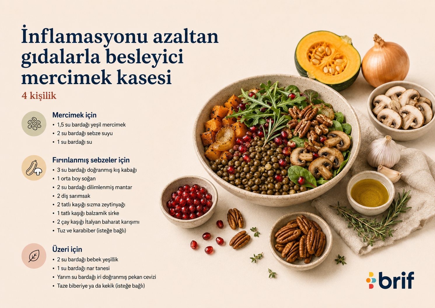 İnflamasyonu azaltan gıdalar